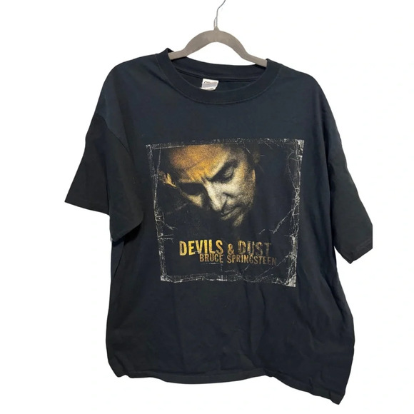 Vintage | Bruce Springsteen 2005 Devils & Dust Tour T-Shirt | Size XL - Picture 1 of 6